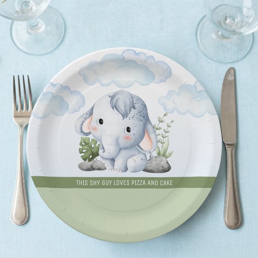 Shy Guy Birthday Paper Plate ペーパープレート