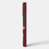 Shy Love Moment 💕 | Cute Cartoon Case-Mate iPhoneケース (裏面 / 左)