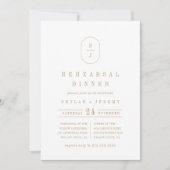 SHYLAH幾何学伝統的金ゴールドリハーサル 招待状 (正面)