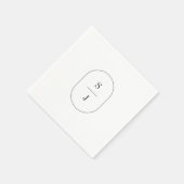 SHYLAH Bohoミニマモダンリスファンシートシンプル結婚の スタンダードカクテルナプキン (角)