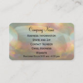 Shyveeのダマスク織のエレガントなプロフェッショナル2"真珠 名刺 (裏面)