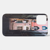 SIの白シャツと黒パンツ歩くの女性 Case-Mate iPhoneケース (裏面 (横))