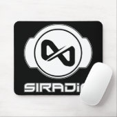 SIの白黒のマウスパッド マウスパッド (マウス)