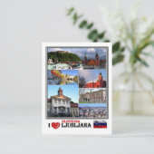 SIスロベニア – リュブリャナ –  ポストカード (スタンド正面)