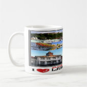 SIスロベニア – Ljubljana - I Love Mosaic - Panorama コーヒーマグカップ (左)