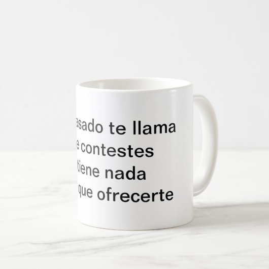 Si el pasado te llama コーヒーマグカップ (正面右)