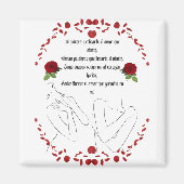 Si Pudiera Explicarte引用文 マグネット (正面)