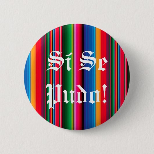 Si seのpudoのsarapeのzarapeピンボタン 缶バッジ (正面)