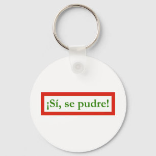 si seのpudreのpuedeのyes私はオバマできます キーホルダー
