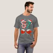 Si Seven 6 7 67 クリスマス おもしろ 親戚 Tシャツ (正面フル)