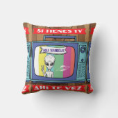 si tienes tv ahi te vezエイリアン装飾用クッション クッション (裏面)