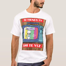 si tienes tv ahi te vezエイリアンTシャツ