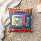 si tienes tv ahi te vez drawstringバッグ クッション (ブランケット)