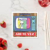 si tienes tv ahi te vez drawstringバッグ スタンダードカクテルナプキン (インサイチュ)