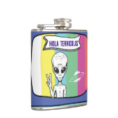 si tienes tv ahi te vez drawstringバッグ フラスク (右)