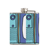 si tienes tv ahi te vez drawstringバッグ フラスク (裏面)