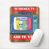 si tienes tv ahi te vez drawstringバッグ マウスパッド (マウス)