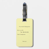 si tienes tv ahi te vez drawstringバッグ ラゲッジタグ (裏面縦)