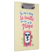 │Si vas a tirar la toalla クリップボード (右)