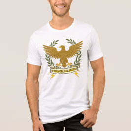 Si Vis Pacem, Para Bellum.. Eagle and lightning トライブレンドＴシャツ