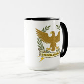 Si Vis Pacem, Para Bellum.. Eagle and lightning マグカップ (正面右)