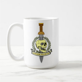 Si Vis Pacem, Para Bellum.. Skull コーヒーマグカップ