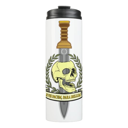 Si Vis Pacem, Para Bellum.. Skull タンブラー (正面)