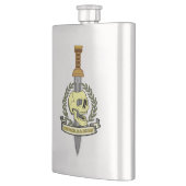 Si Vis Pacem, Para Bellum.. Skull フラスク (左)