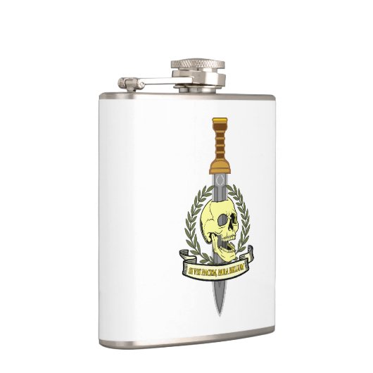 Si Vis Pacem, Para Bellum.. Skull フラスク (右)