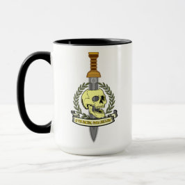 Si Vis Pacem, Para Bellum.. Skull マグカップ