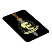 Si Vis Pacem, Para Bellum.. Skull マグネット (右側)