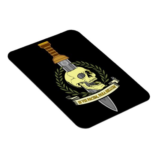 Si Vis Pacem, Para Bellum.. Skull マグネット (右側)