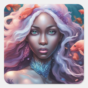 Sia Mia – マーメイドシリーズアートコレクション スクエアシール