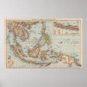 Siam, Malay Archipelago ポスター (正面)