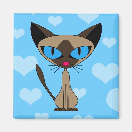 Siamese もし You Please – マグネット (正面)