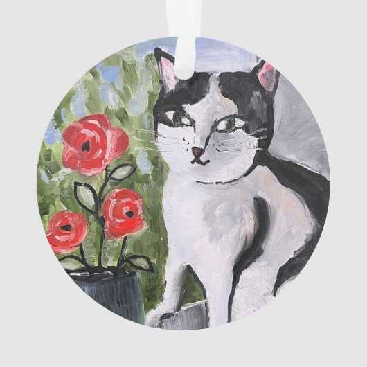 Siamese cat オーナメント (裏面)