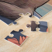 Siamese Cat ジグソーパズル (側面)