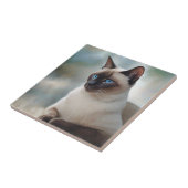 Siamese Cat 749デジタルアート タイル (側面)
