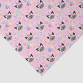 Siamese Cat Birthday Tissue Paper in Pink 薄葉紙 (詳細)