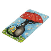 Siamese Cat by BiHrLe Magnet マグネット (左側)