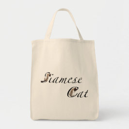 Siamese cat character トートバッグ