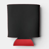 Siamese Cat Drinking Wine at Barbecue Party 缶クーラー (裏面)