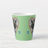 Siamese Cat in Data Cust.グリーンラテマグ カフェラテマグ (正面)