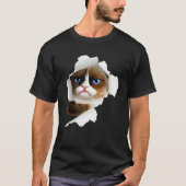 Siamese cat Kitten  Cute Cat Cats Owner  Cat Tシャツ (正面)