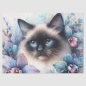 Siamese Cat Orchid Flowers Portrait 薄葉紙 (正面)