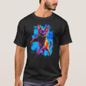 Siamese Cat Tシャツ (正面)