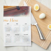 Siamese Cat Tea Time 2026 Tea Towel Calendar キッチンタオル (四つ折り)