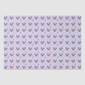 Siamese Cat Tissue Paper in Purple 薄葉紙 (正面)
