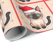 Siamese cat wrapping paper ラッピングペーパー (ロールコーナー)
