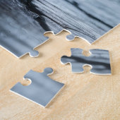 Siamese Cats Christmas Snow Holiday ジグソーパズル (側面)